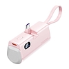 Powerbank Vention LED kijelző 4800mAh 22.5W FHQP0 (rózsaszín)
