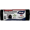 Prémium szemeteszsák extra erős 20 literes fekete 20db/csg 50x50cm 12 micron