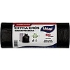 Prémium szemeteszsák extra erős 60 literes fekete 20db/csg 60x70cm 15 micron