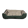 Puha ágy kanapé kutyának 75 x 58 x 19 cm méretű. L zöld (8711252180090GREEN)
