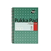 Pukka Pad Metallic Jotta spirálfüzet A4+ 100 lapos vonalas 