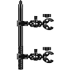 PULUZ motorkerékpár/kerékpár tartó két bilinccsel és szelfibottal 150 cm (PU495B)