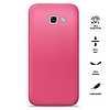 PURO 0.3 Nude - Samsung Galaxy A3 2017 tok Fluo Pink (SGGA31703NUDEPNK)