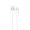 Puro 10W TPE USB-A - USB-C kábel 2m - Fehér
