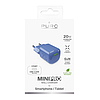 Puro 20W GaN USB-C fali töltő - kék