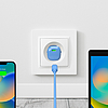 Puro 20W GaN USB-C fali töltő - kék