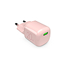 Puro 20W GaN USB-C fali töltő - Rózsaszín (176885)