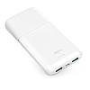 Puro DAILY 10 PLUS külső akkumulátor 10000mAh 2x USBA / 1x USB-C 22.5W - fehér