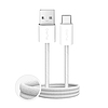 Puro Fabrik 2.0 10W USB-A - USB-C fonott kábel 1,5m - fehér