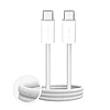 Puro Fabrik 60W Fonott Kábel USB-C - USB-C 3m - Fehér