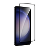 Puro Frame edzett üveg fekete kerettel Samsung Galaxy S25 / S24 készülékhez