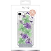PURO Glam Hippie Chic Cover - iPhone XR tok igazi zöld virágszirmok (IPCX61HIPPIEC5GRN)
