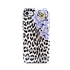 PURO Glam Sweet Leopard - iPhone SE 2020/8/7 / 6s tok Leo Peonies (IPC747CSWELEO2BLK)