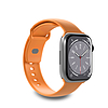 PURO ICON - Elasztikus szíj Apple Watchhoz 38/40/41 mm S/M & M/L barack (PUICNAW40LORA)