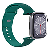 PURO ICON - Elasztikus szíj Apple Watchhoz 38/40/41 mm S/M & M/L Jade (PUICNAW40DKGRN)