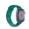 PURO ICON - Elasztikus szíj Apple Watchhoz 42/44/45/49 mm S/M & M/L Jade (PUICNAW44DKGRN)
