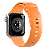PURO ICON - Elasztikus szíj Apple Watchhoz 42/44/45/49 mm S/M & M/L sárgabarack (PUICNAW44LORA)