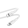 PURO ICON puha kábel - Kábel USB-C és USB-C 1,5 m fehér (PUUSBCUSBCICONWHI)
