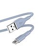 PURO ICON puha kábel - USB-A kábel USB-C 1,5 m porkék (PUUSBCICONLBLUE)