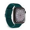 Puro Loop Nylon szíj Apple Watchhoz 42/44/45/49 mm - Sötétzöld