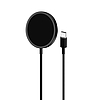 Puro Magnetico induktív töltő MagSafe-fel 1m - fekete