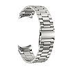 Puro METAL rozsdamentes acél szíj Samsung Galaxy Watch 4 / 4 Classic / 5 / 5 Pro / 6 / 6 Classic okosórához - ezüst