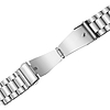 Puro METAL rozsdamentes acél szíj Samsung Galaxy Watch 4 / 4 Classic / 5 / 5 Pro / 6 / 6 Classic okosórához - ezüst