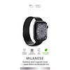 Puro ´MILANESE´ Apple Watch szíj 42-44-45-49m, fekete