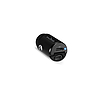 Puro Mini 30W Power Delivery 2 x USB-C autós töltő - fekete
