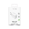 Puro PROLITE 20W USB-C fali töltő - fehér