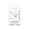 Puro PROLITE 25W USB-A / USB-C fali töltő + USB-C - USB-C kábel 1.2m - fehér