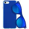 PURO Sunny Kit - Tokkészlet iPhone SE 2022/2020 / 8/7 + összecsukható napszemüveghez kék (IPC747SUNNYKIT1BLUE)
