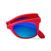 PURO Sunny Kit - Tokkészlet iPhone SE 2022/2020 / 8/7 + összecsukható napszemüveghez piros (IPC747SUNNYKIT1RED)