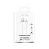 Puro TPE 12W USB-A - Lightning kábel 2m - Fehér
