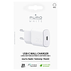 Puro White 20W Power Delivery USB-C fali töltő - fehér