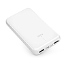 Puro White Powerbank 10000mAh 12W 2xUSB-A + USB-C - fehér