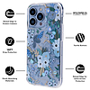 Puska átlátszó papír - iPhone 13 Pro tok Garden Party Blue (RP046644)