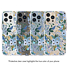 Puska átlátszó papír - iPhone 13 Pro tok Garden Party Blue (RP046644)