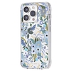Puska átlátszó papír - tok iPhone 14 Pro készülékhez Garden Party Blue (RP049230)