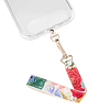 Puska papír telefoncsukló - univerzális telefonzsinór Garden Party Blush (RP050228)