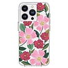 Puskapapír átlátszó - arany színnel díszített tok iPhone 14 Pro Rose Galden készülékhez (RP049818)