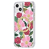 Puskapapír átlátszó MagSafe - Arany színnel díszített tok iphone 14 Plus Rose Garden telefonhoz (RP049280)