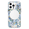 Puskapapír átlátszó MagSafe - iPhone 15 Pro Max tok Garden Party Blue (RP051610)