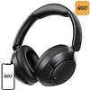 QCY H3 pro ANC vezeték nélküli fejhallgató fekete (H3 Pro black)