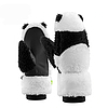 Qunature Panda Síkesztyű gyerekeknek és felnőtteknek S méret - fekete/fehér