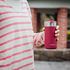 Quokka Boost Coffee Tumbler - Rozsdamentes acél termikus bögre sörfőzővel, 400 ml barna (40076)