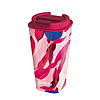 Quokka Vaso Cafe Doble Pared - Duplafalú műanyag bögre 450 ml Satsuma (40224)