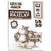 Rajzlap, félfamentes, 20 lap, A4, 120g, PAX Dossziés (PAX1160104)