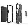 Ring Armor Case Kickstand strapabíró, masszív burkolat iPhone 12 Pro Max készülékhez, fekete