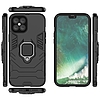 Ring Armor Case Kickstand strapabíró, masszív burkolat iPhone 12 Pro Max készülékhez, fekete